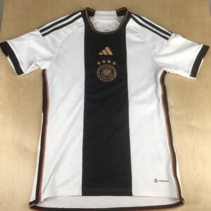 Adidas German National Football Team Mens Small Jersey Deutschland Soccer